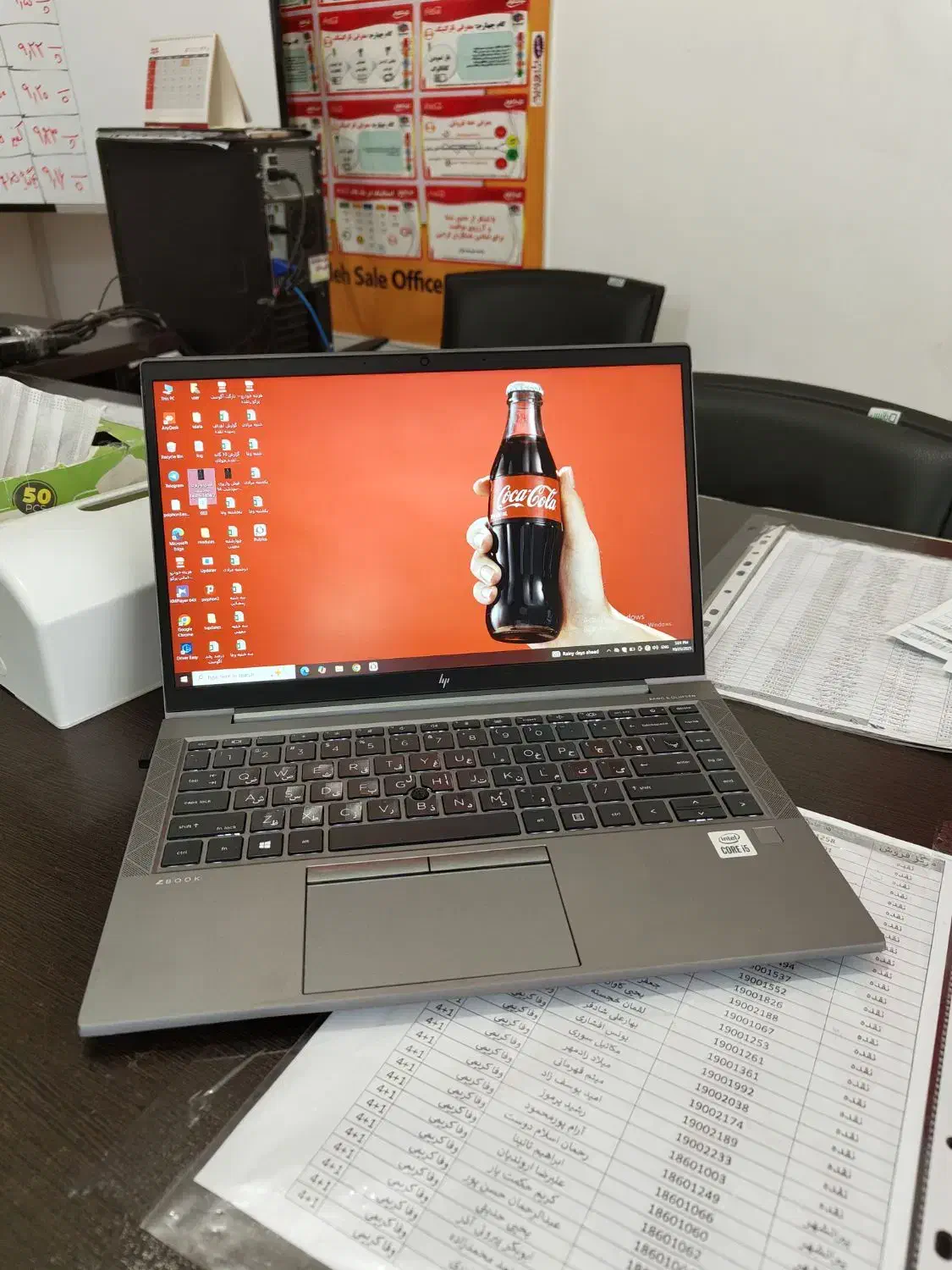 لب تاب استوک hp zbook دو ماه کارکرده|رایانه همراه|نقده, |دیوار