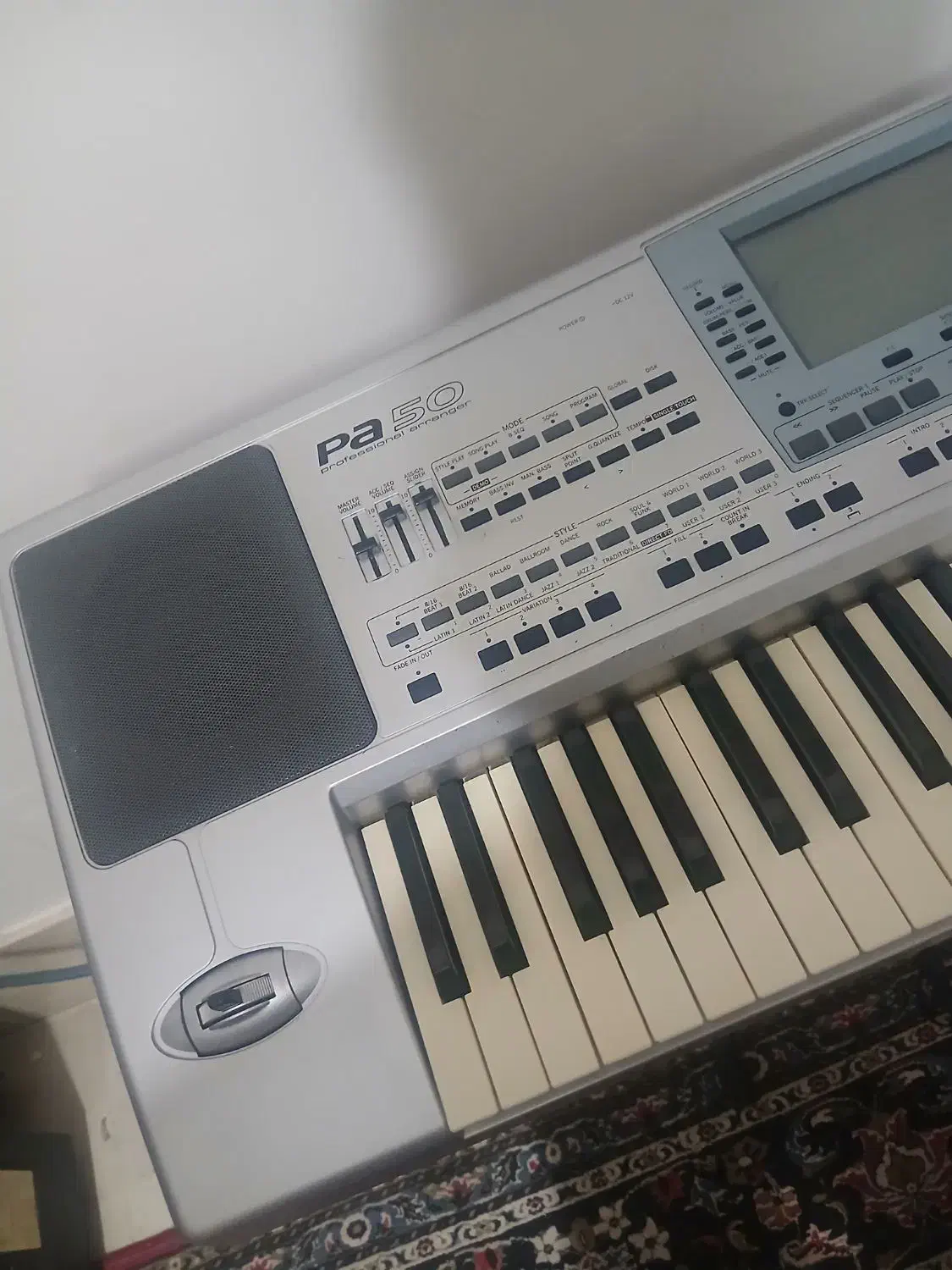 ارگ pa80 تبدیل تمیز|پیانو، کیبورد، آکاردئون|شیراز, کوشک میدان|دیوار