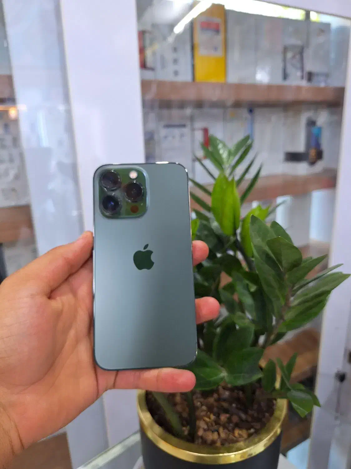 گوشی آیفون IPhone13pro 256GB پک اصلی باتری100|موبایل|قم, هفت تیر|دیوار