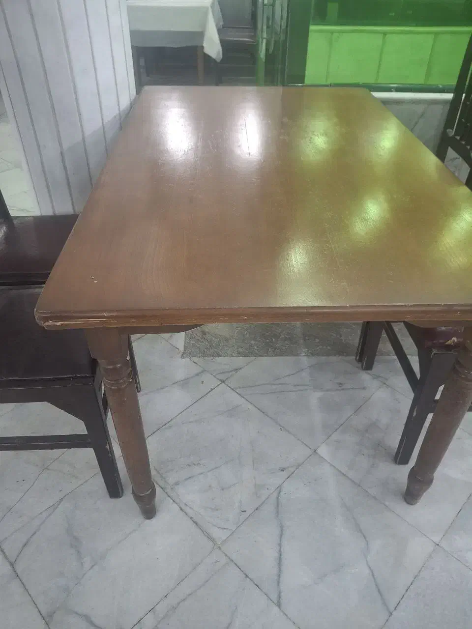 میزوصندلی چوبی|میز و صندلی غذاخوری|قوچان, |دیوار