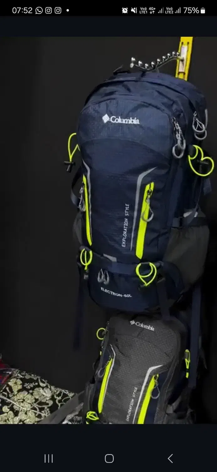 کوله پشتی کوهنوردی برند آمریکایی کلمبیا اورجینال|کوهنوردی و کمپینگ|قزوین, |دیوار