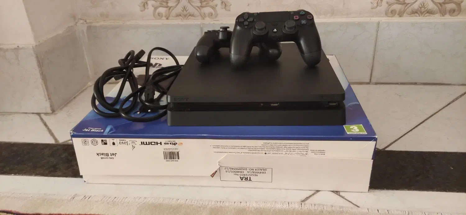 ps4 slim 1tra 2control|کنسول، بازی ویدئویی و آنلاین|تهران, هوانیروز|دیوار