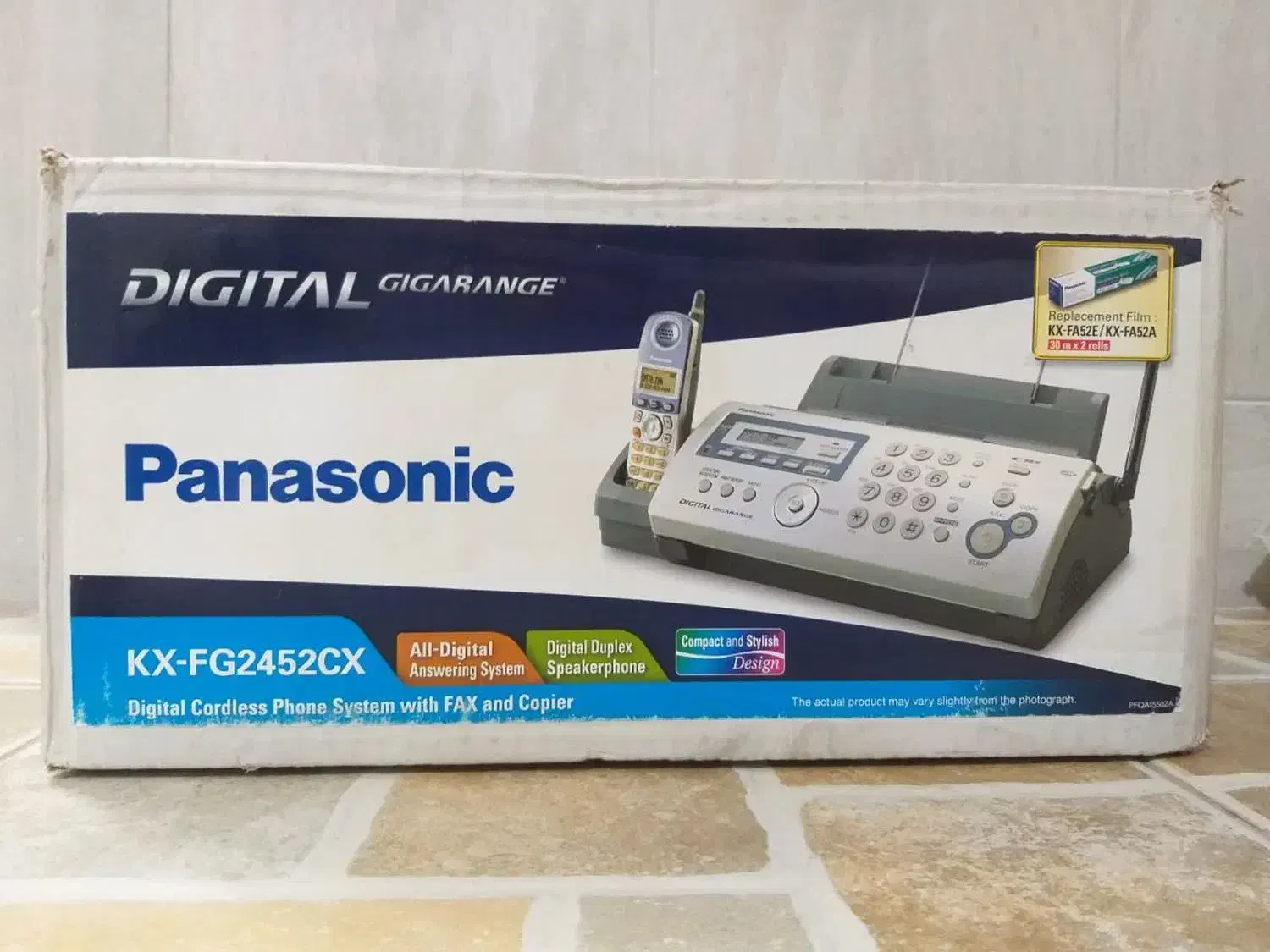 تلفکس پاناسونیک۲۴۵۲ بی سیم|پرینتر، اسکنر، کپی، فکس|کاشان, درب جوشقان|دیوار