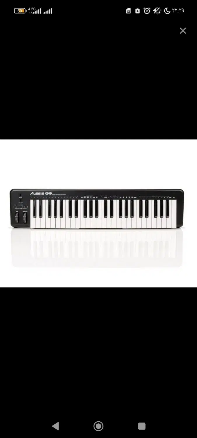 midi controller Q49 alesis|پیانو، کیبورد، آکاردئون|تهران, شکیبا|دیوار