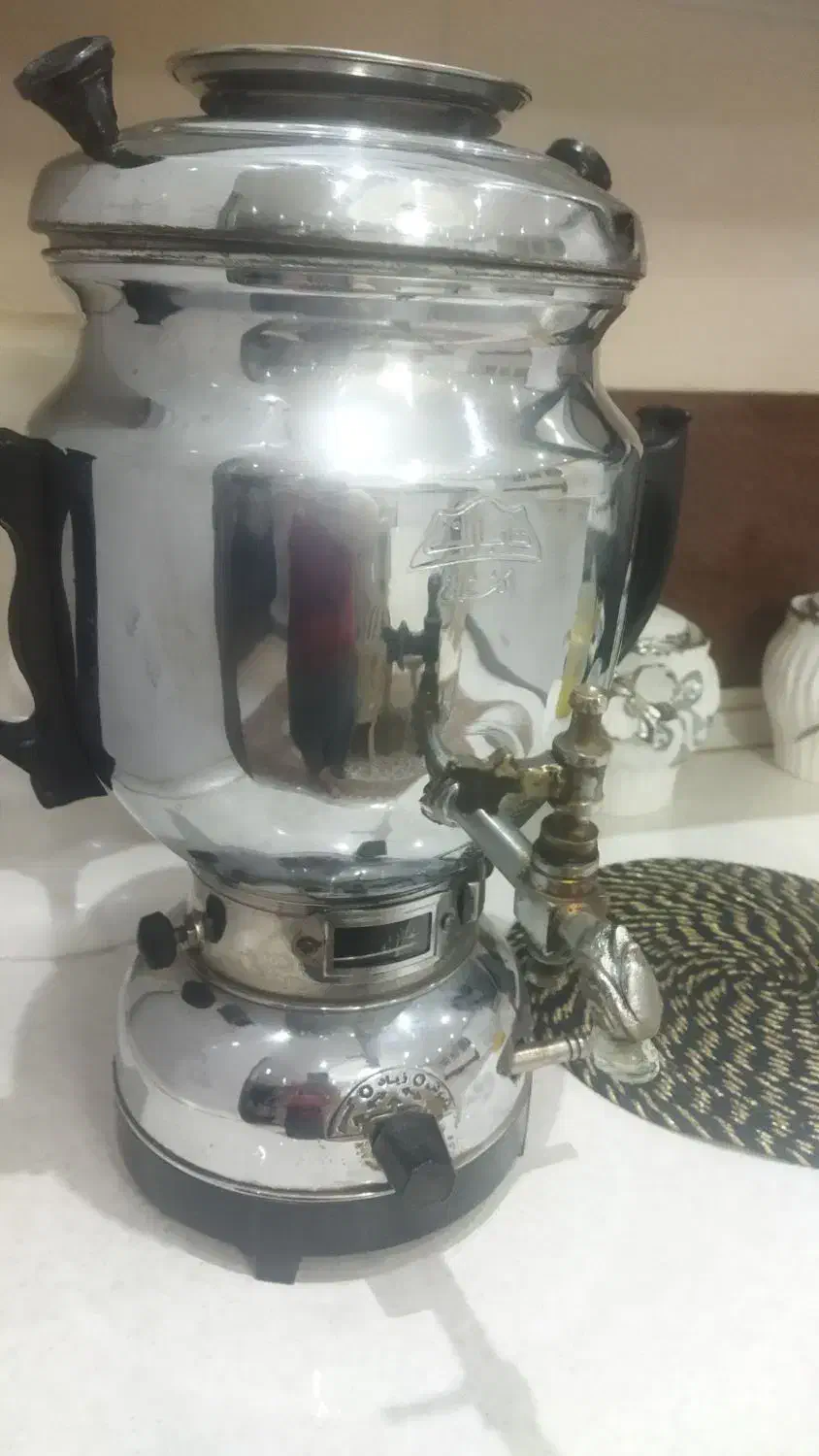 سماورگازی استیل سنگین وبراق|سماور، چایساز، قهوهساز|تبریز, |دیوار