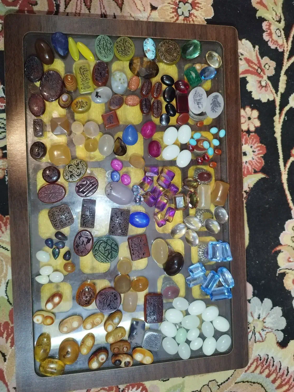 انواع سنگ های انگشتر|جواهرات|همدان, |دیوار