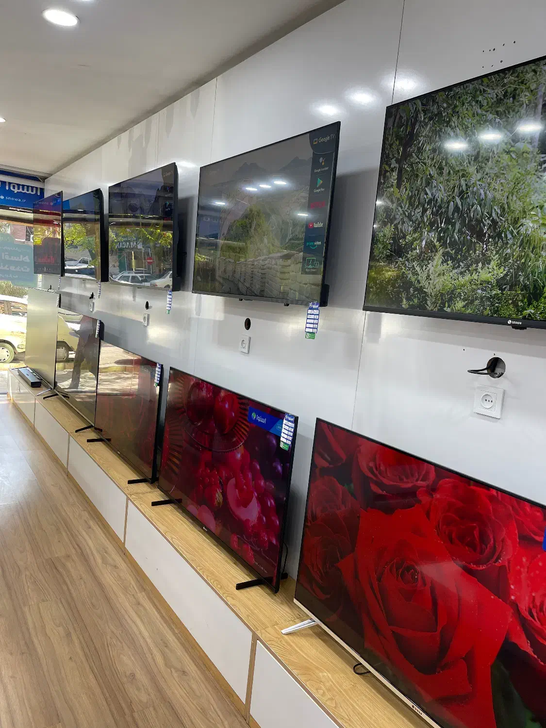 تلویزیون اسنوا و دوو اقساطی|تلویزیون و پروژکتور|همدان, |دیوار