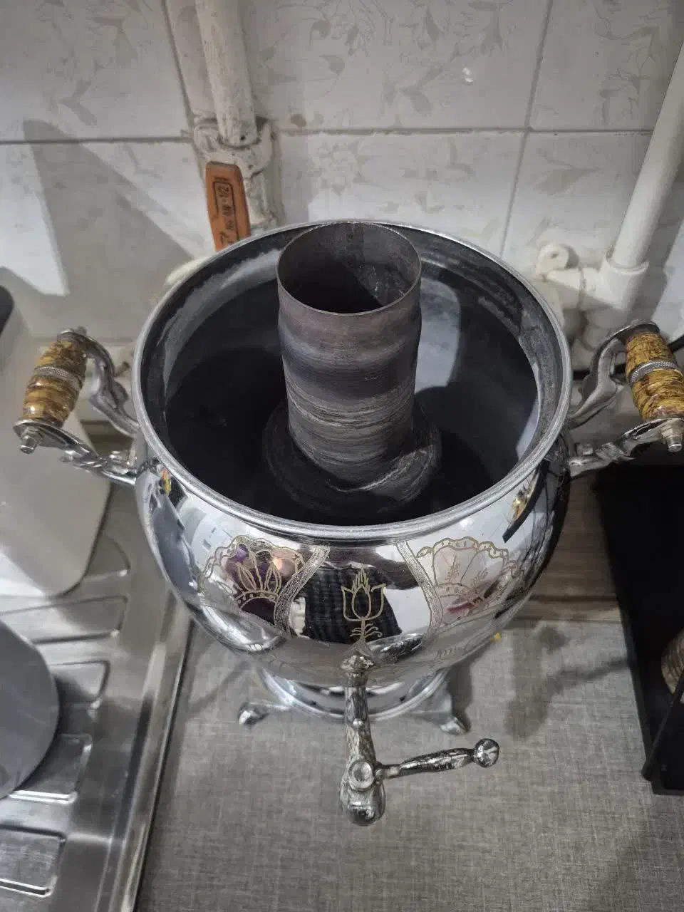 سماور|سماور، چای‌ساز، قهوه‌ساز|قم, باغ شریفی|دیوار