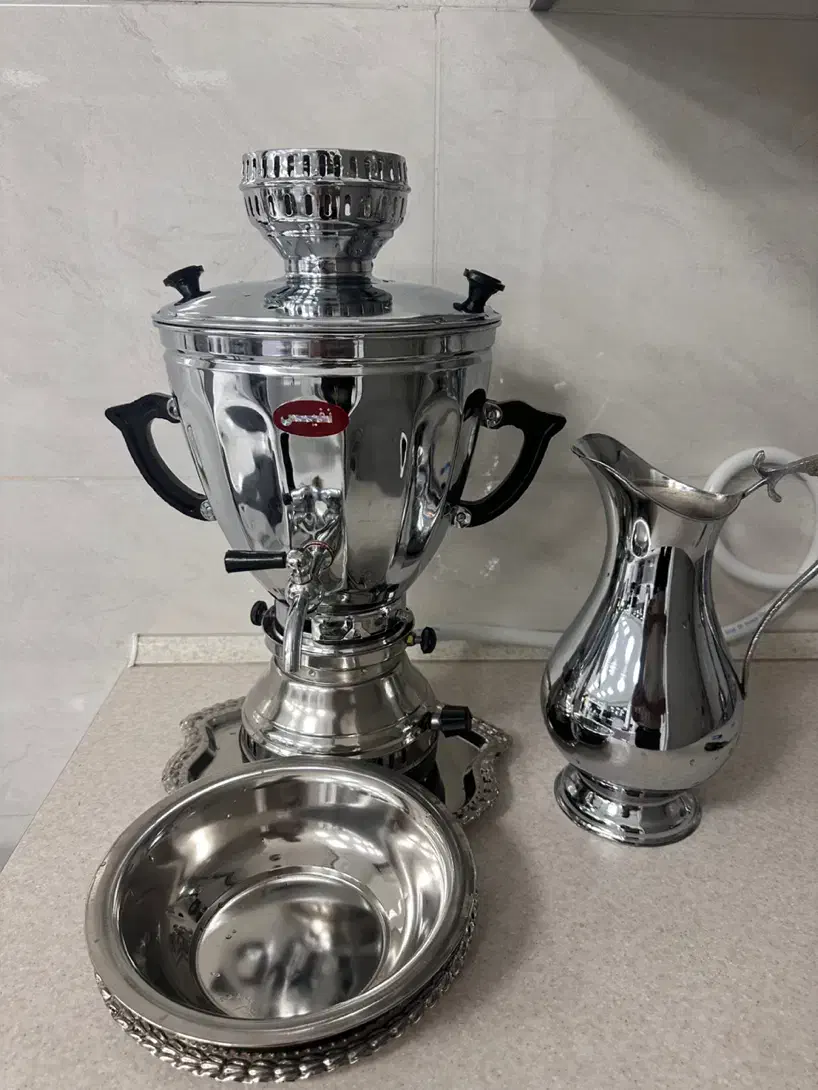 سماور و‌تجهیزات کامل|سماور، چای‌ساز، قهوه‌ساز|نجف‌آباد, قدس|دیوار