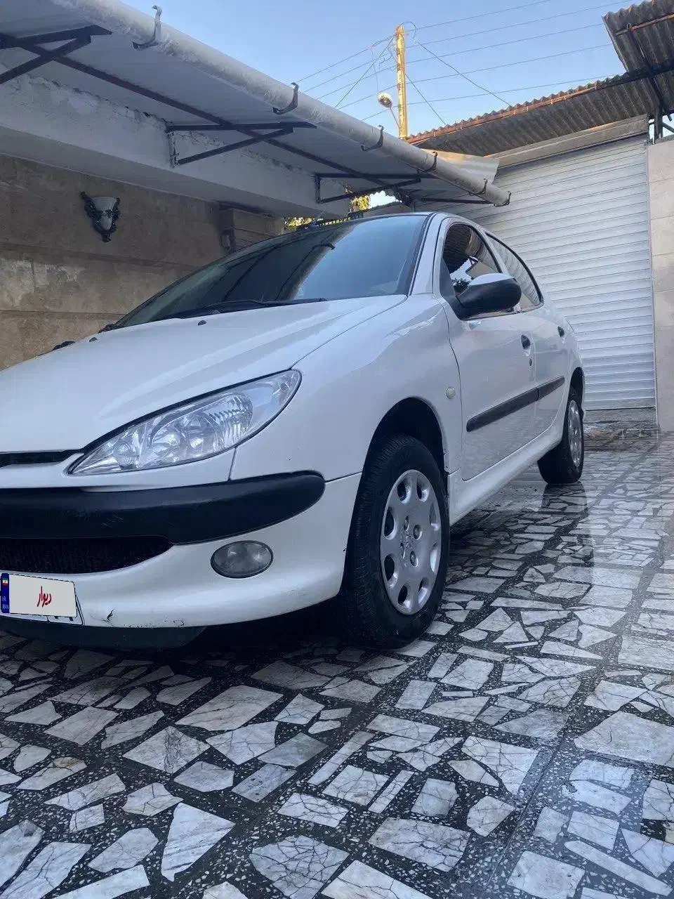 206 تیپ دو سفید مدل 89|خودرو سواری و وانت|قائمشهر, |دیوار