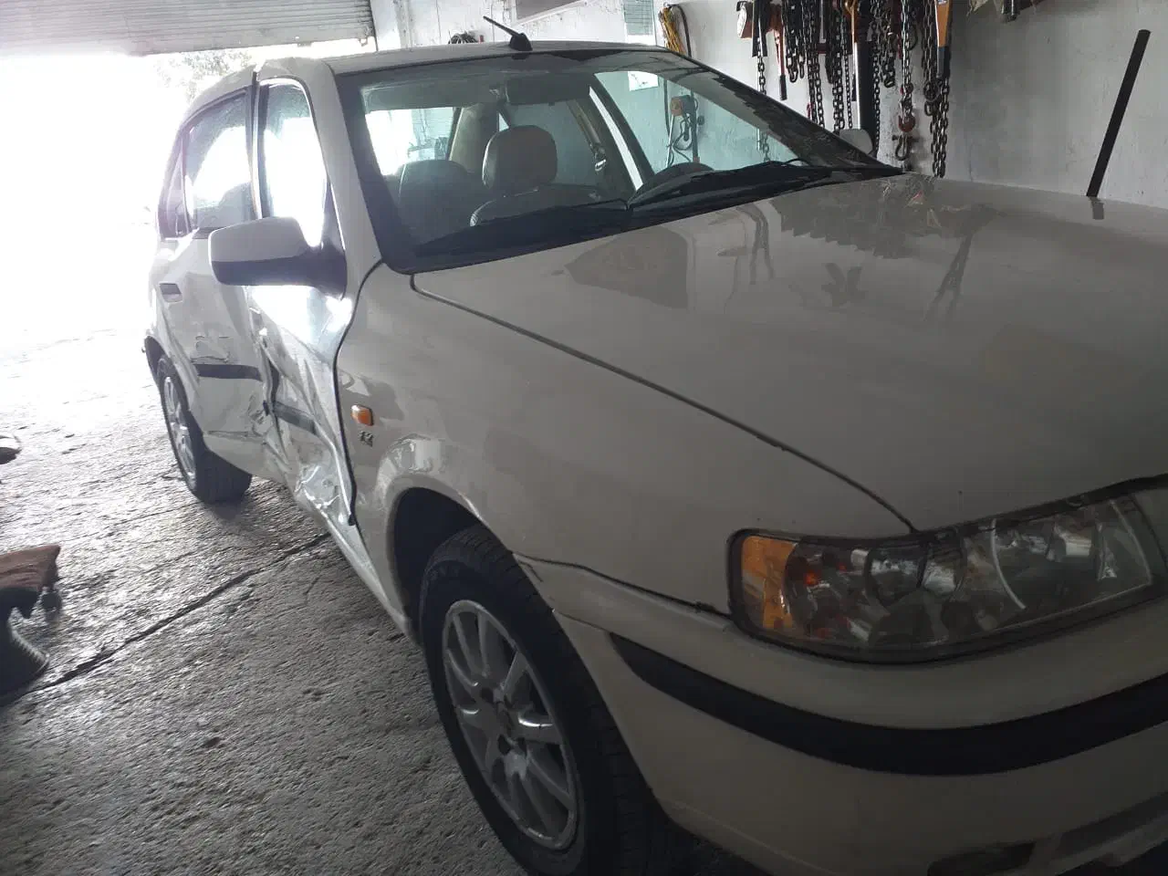 سمند ال ایکس مدل ۹۴تصادفی|خودرو سواری و وانت|کرمانشاه, |دیوار