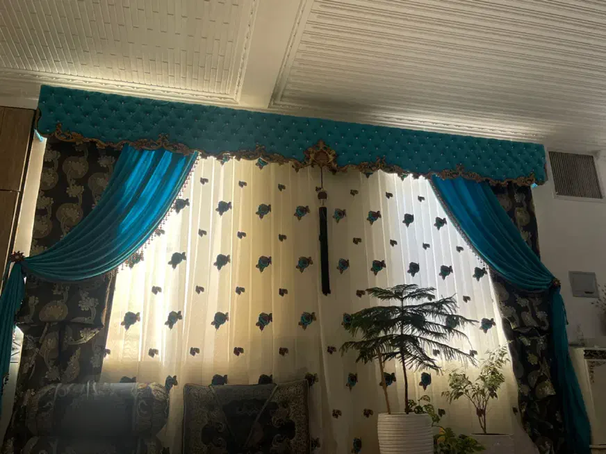 پرده ۴متری|پرده، رانر، رومیزی|رفسنجان, |دیوار