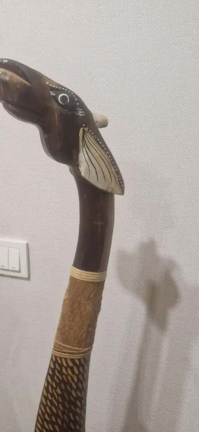 مجسمه چوبی هندی کار دست|مجسمه، تندیس، ماکت|گرگان, |دیوار