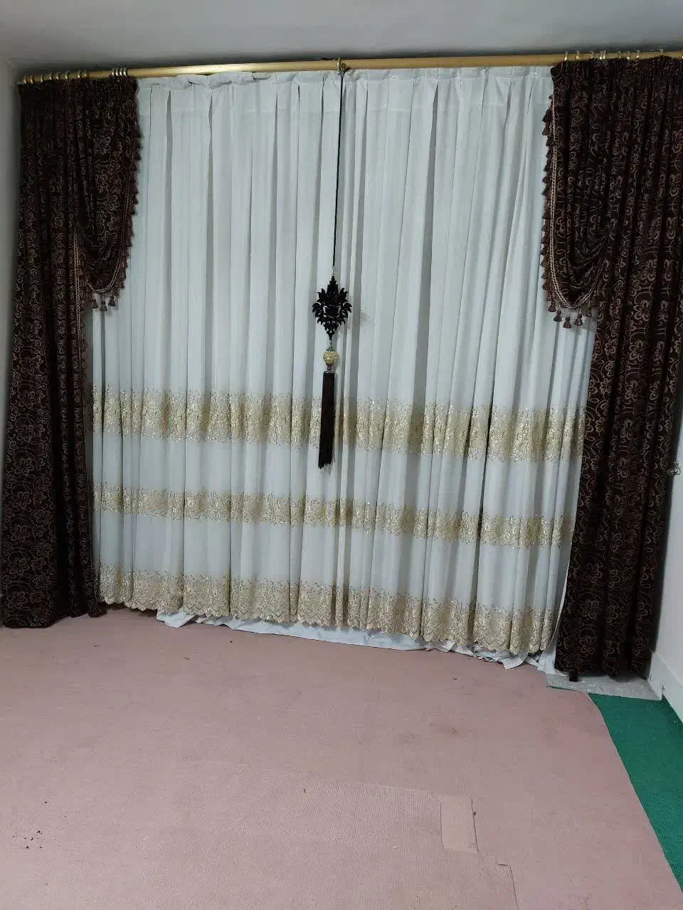 پرده|پرده، رانر، رومیزی|تهران, شکوفه (عبدل آباد)|دیوار