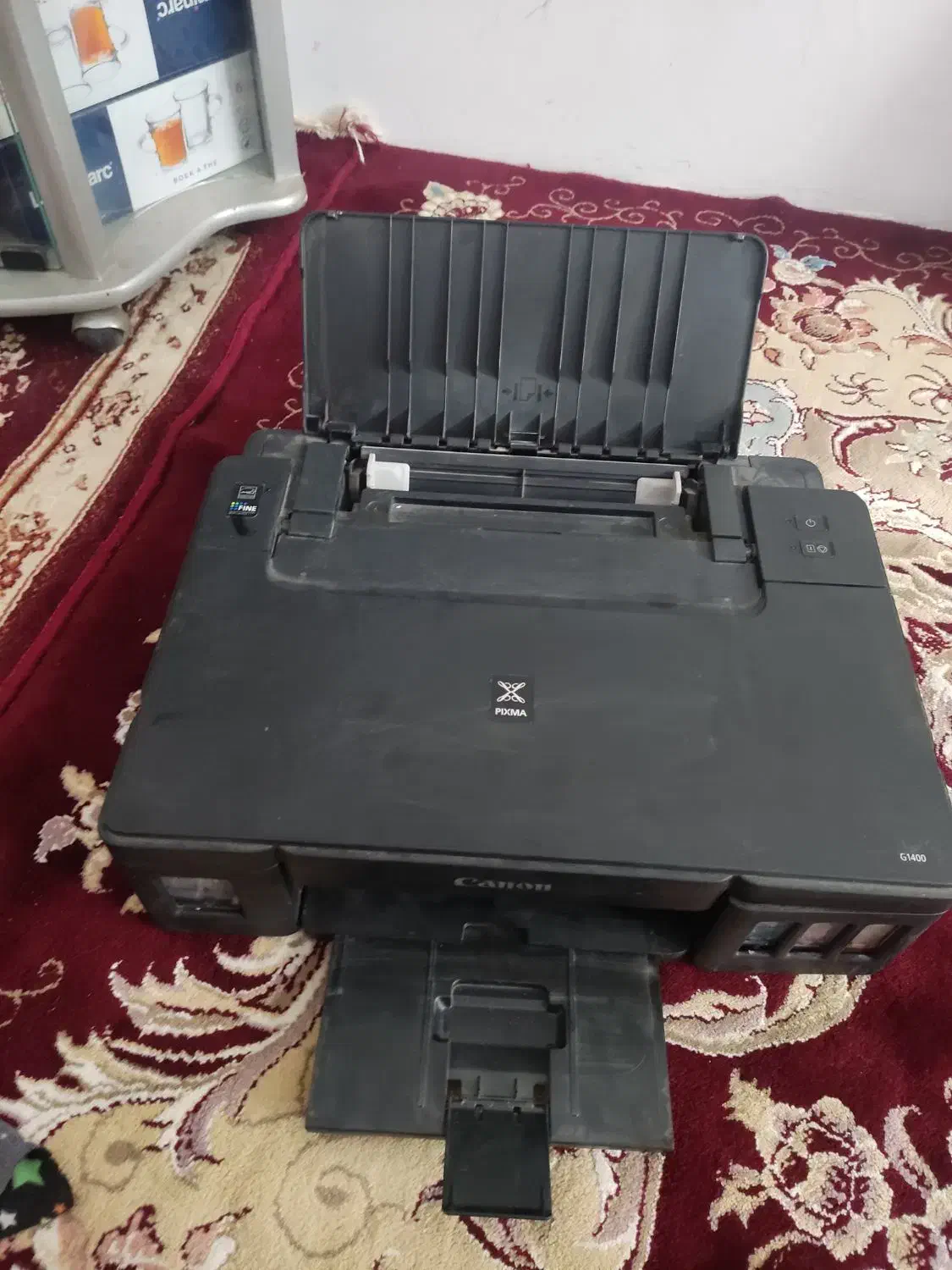 پرینتر جوهر افشان Canon PIXMA g1400|پرینتر، اسکنر، کپی، فکس|خلخال, |دیوار