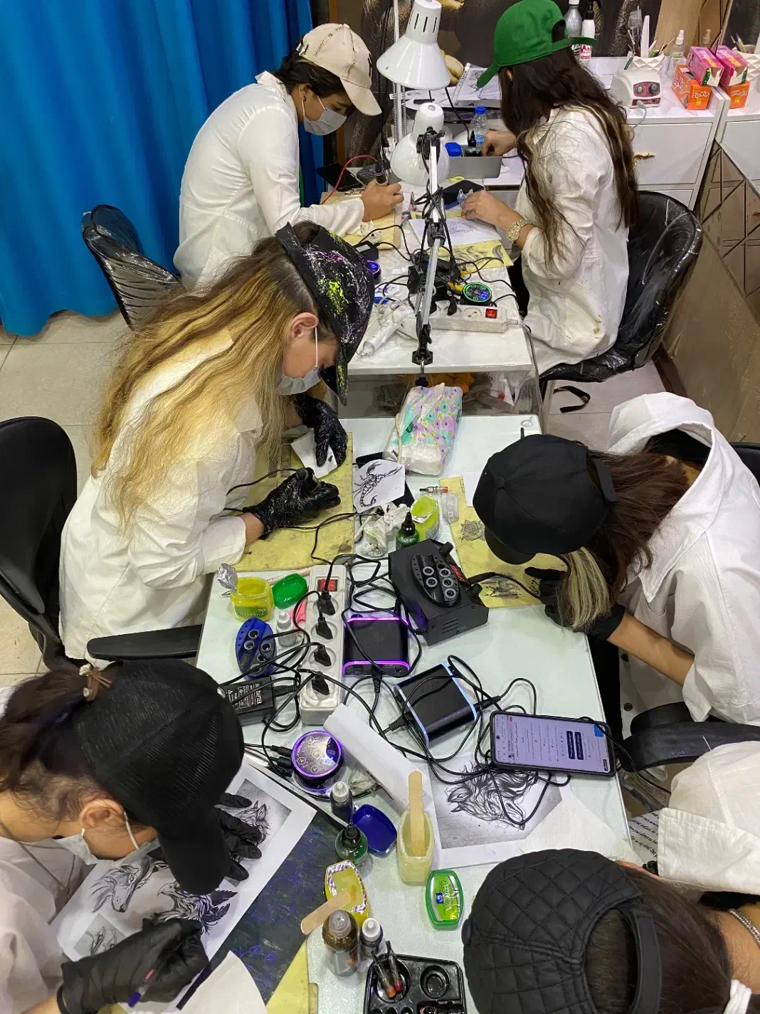 آموزش تتو بدن تضمینی( بانوان)|خدمات آموزشی|اصفهان, رزمندگان|دیوار