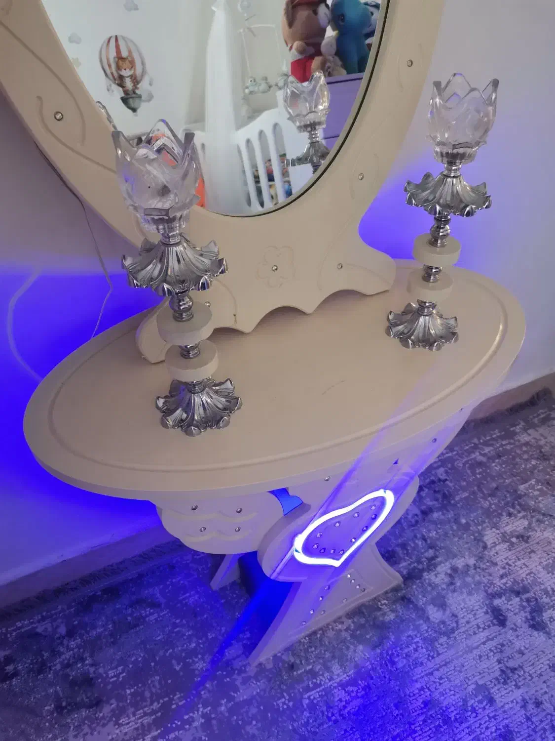 آینه کنسول و شمعدونی|بوفه، ویترین، کنسول|فومن, |دیوار