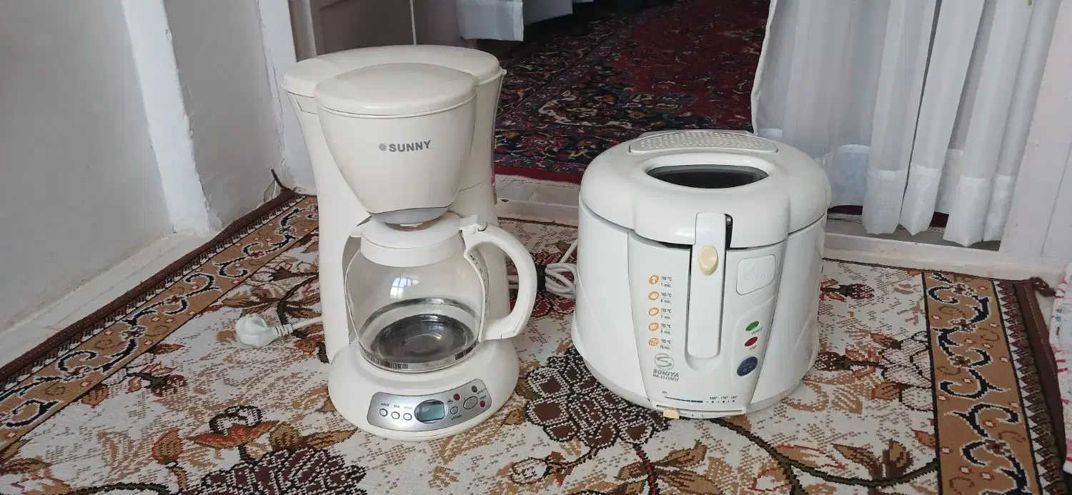 چای ساز وقهوه ساز سانیا . و سرخ کن سونیا|سایر لوازم برقی|بروجرد, |دیوار