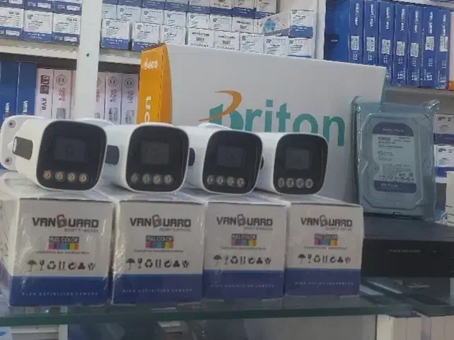 پک کامل ۳ دوربین مدار بسته+DVR برایتون با تجهیزات|دوربین مداربسته|اصفهان, پروین|دیوار