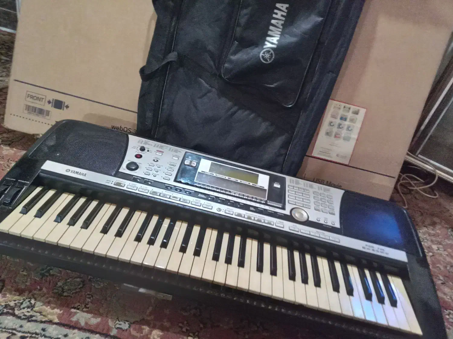 ارگ یاماها ۷۴۰  فوق العاده تمیز|پیانو، کیبورد، آکاردئون|رضوانشهر, |دیوار