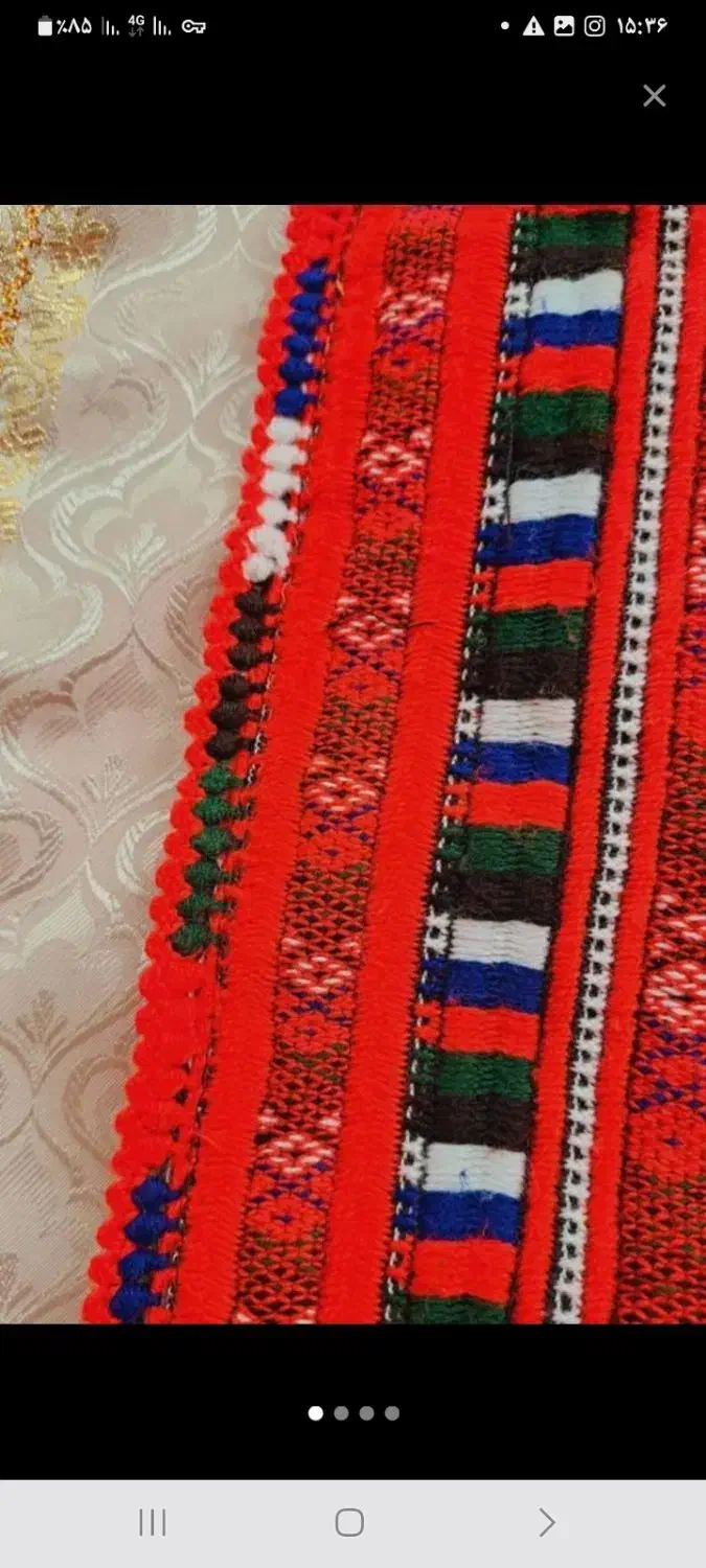 کریشی ملیله ای و کاموایی|لباس|سراوان, |دیوار