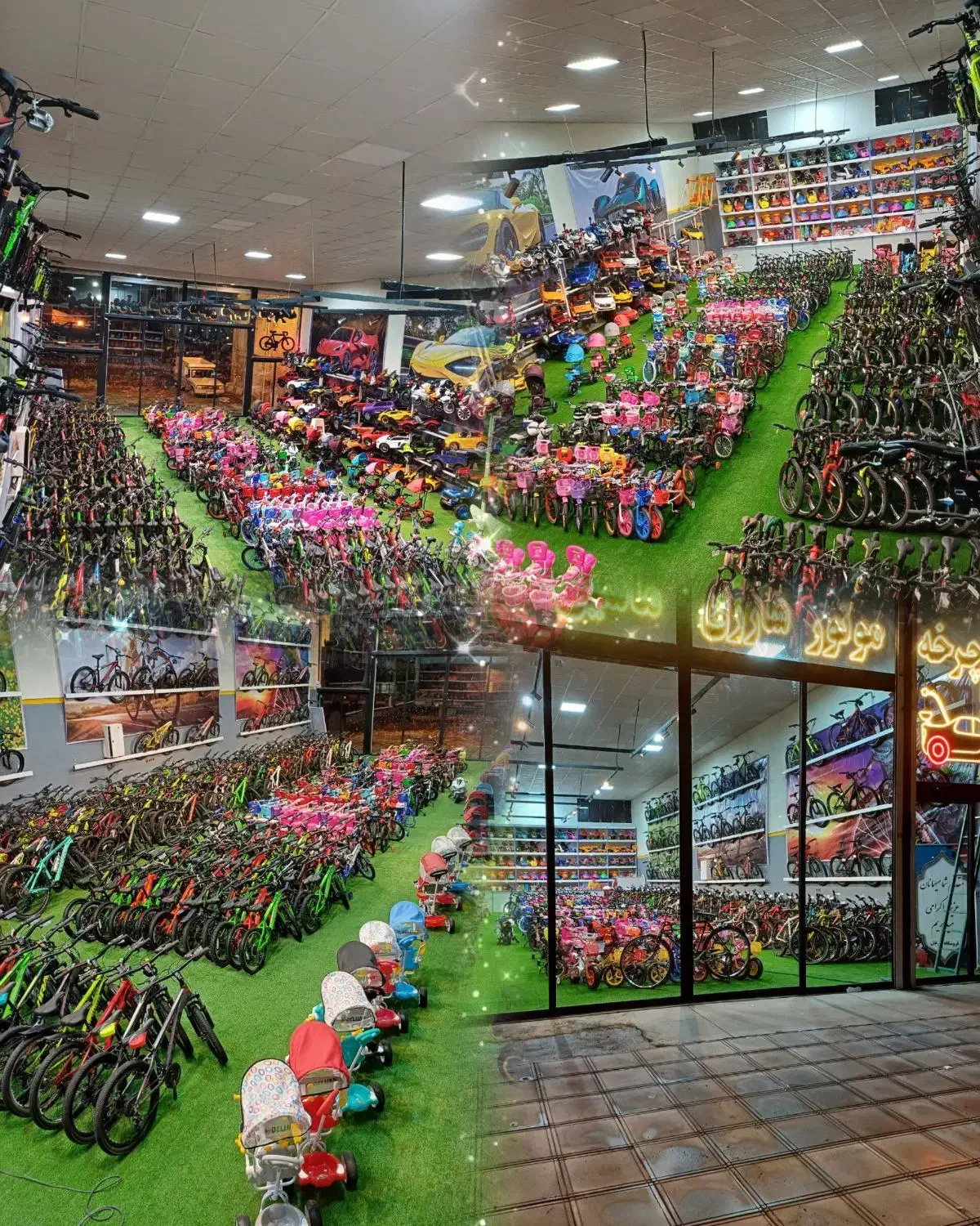 پخش کلی۱۲ سایز۱۶ سه چرخه پشتی دار|دوچرخه، اسکیت، اسکوتر|مشهد, توس (بلوار توس)|دیوار
