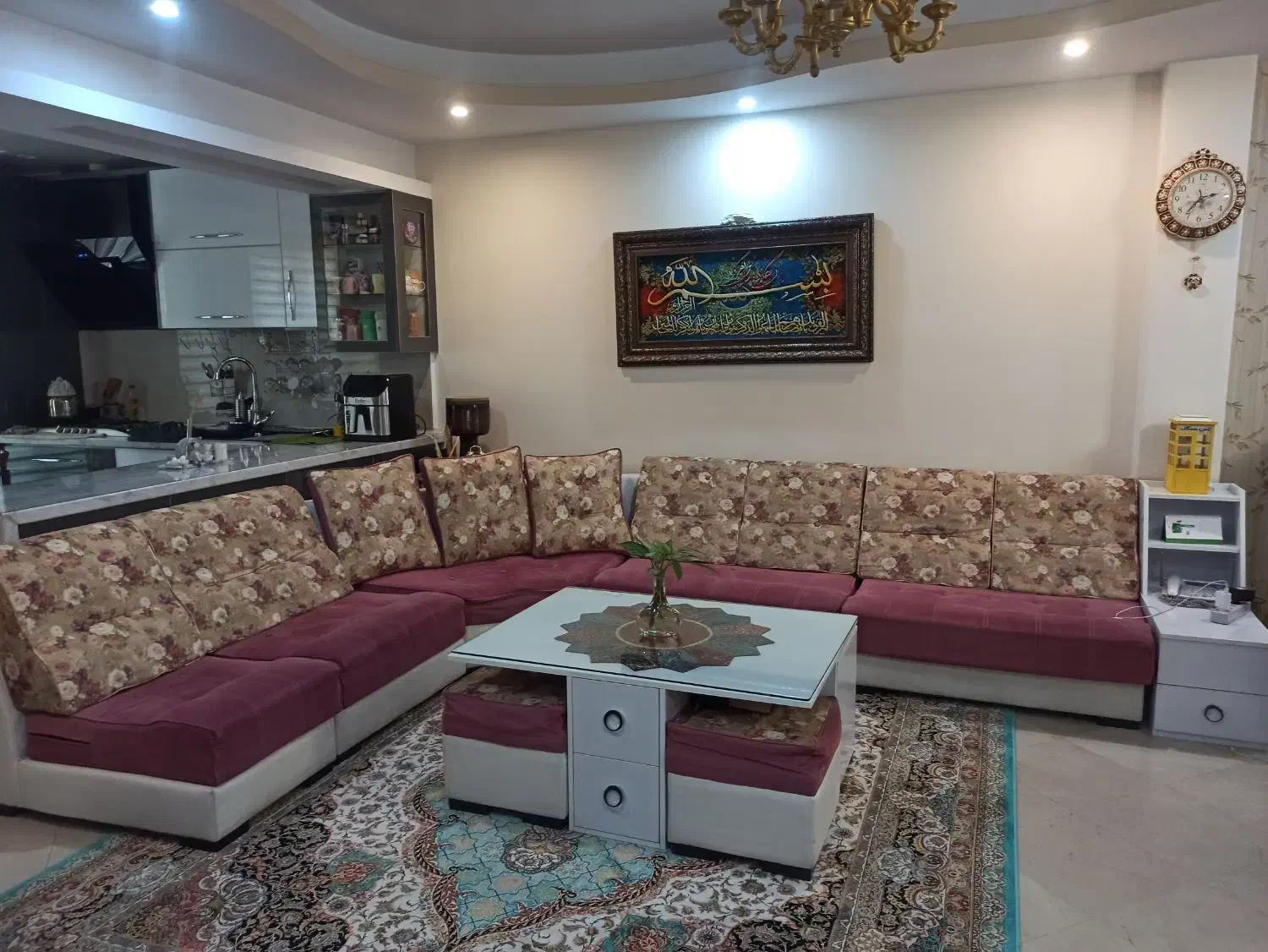 مبل راحتی ال|مبلمان خانگی و میز عسلی|تهران, تهران‌نو|دیوار