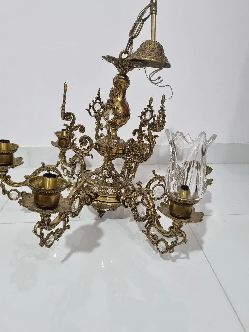 لوستر|لوستر و چراغ آویز|خوی, |دیوار