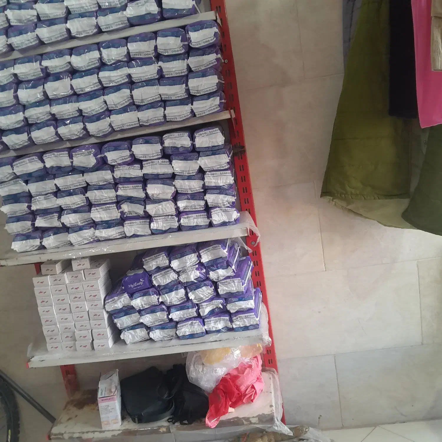 قفسه مغازه ۵طبقه|کتابخانه، شلف، قفسههای دیواری|پاکدشت, پاکدشت (مامازند)|دیوار