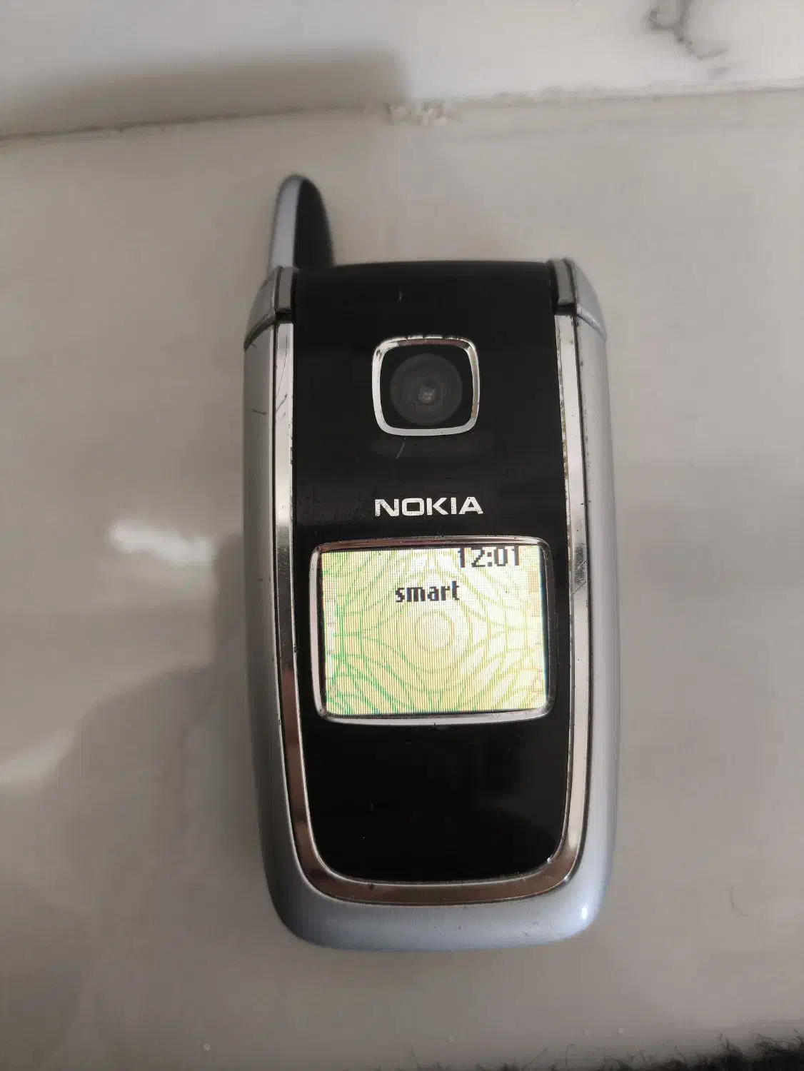 گوشی نوکیا آنتن دار قدیمی 6101 اصلی (۲۰۰۵/۱۳۸۴)|موبایل|بوکان, |دیوار