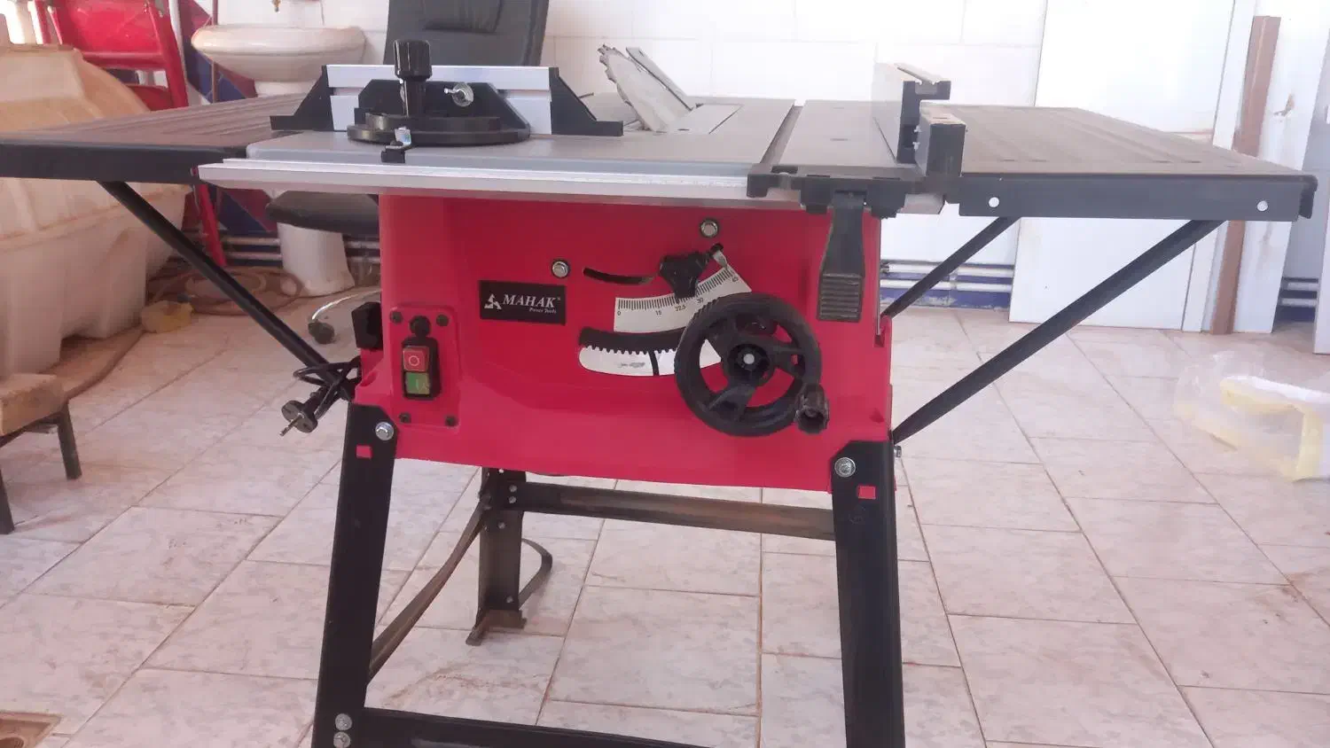 میزبرش ساده ومیز برش زاویه زن ساختمانی|ماشین‌آلات صنعتی|ارومیه, |دیوار