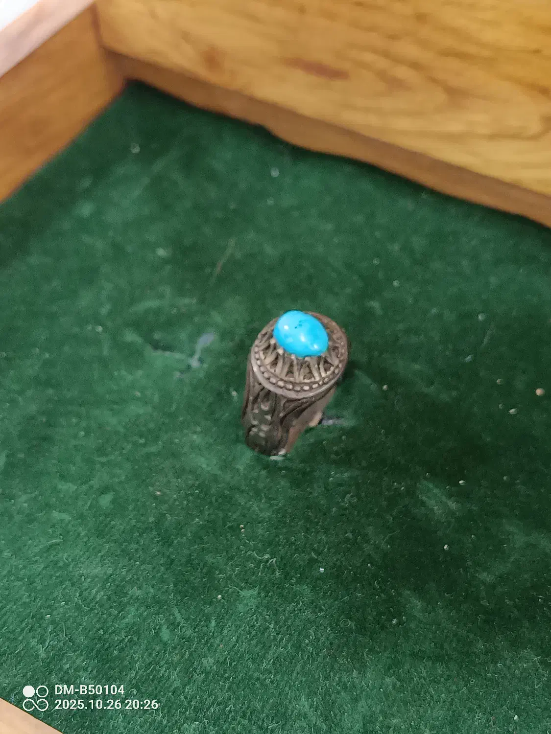 انگشتر فیروزه دست ساز پر رنگ رکاب شاکری|جواهرات|تهران, آهنگ|دیوار