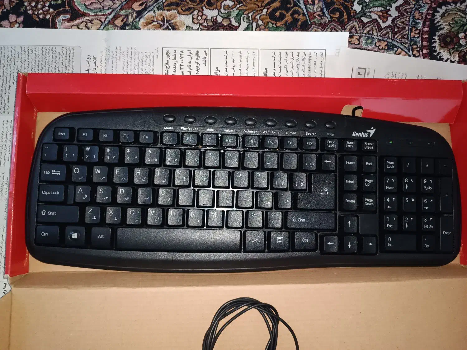 کیبورد Genius|قطعات و لوازم جانبی رایانه|شیراز, شریفآباد|دیوار