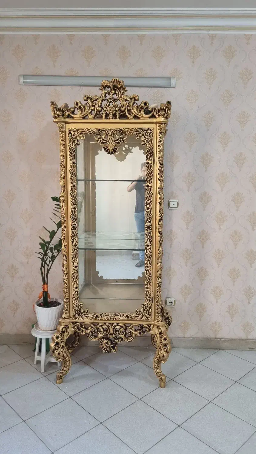 ویترین چوبی/میز-تلوزیونچوبی|میز تلویزیون|فردیس, فردیس|دیوار