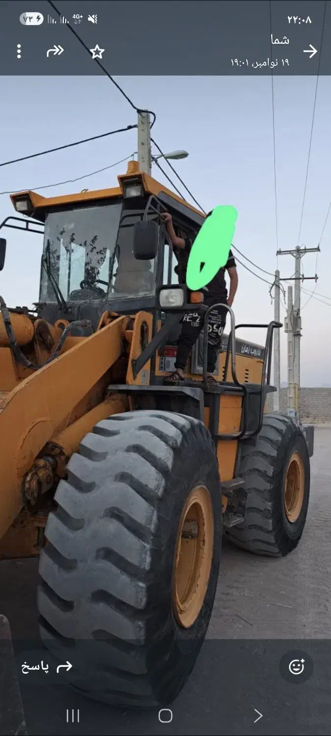 لودر فاروب زمان مدل 2014 تاز تعمیر|خودرو سنگین|شهر بابک, |دیوار