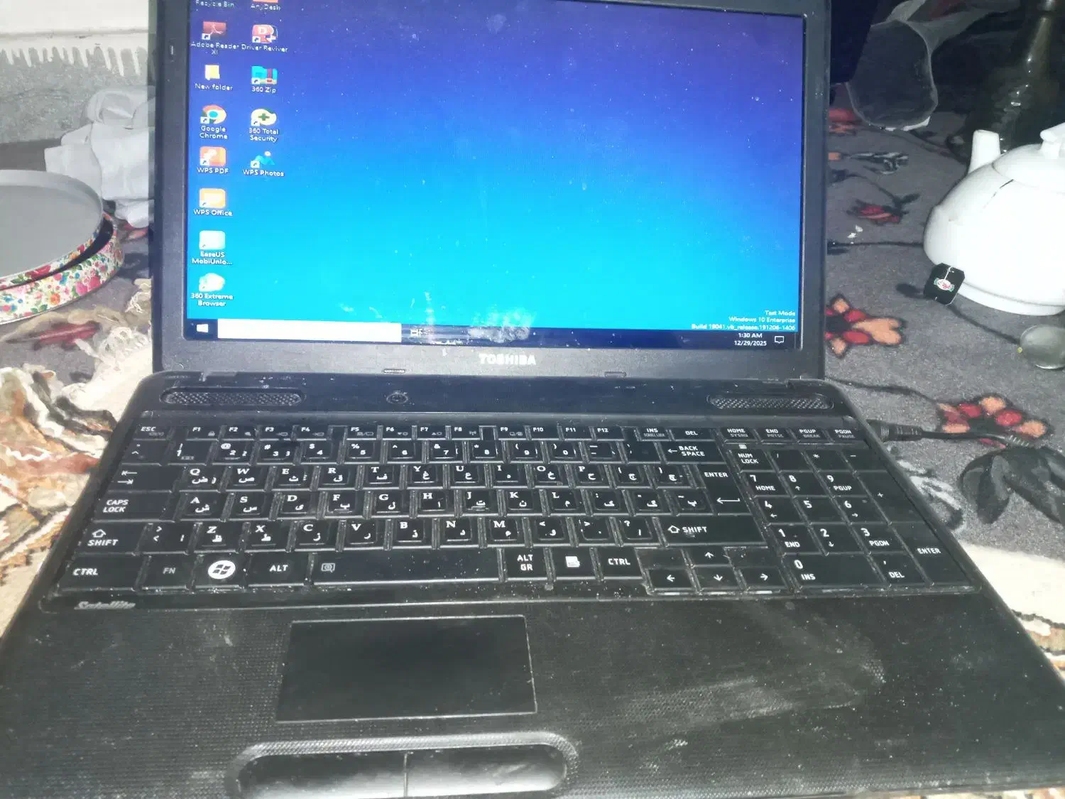 لب تاب توشیبا|رایانه همراه|شریف‌آباد, |دیوار