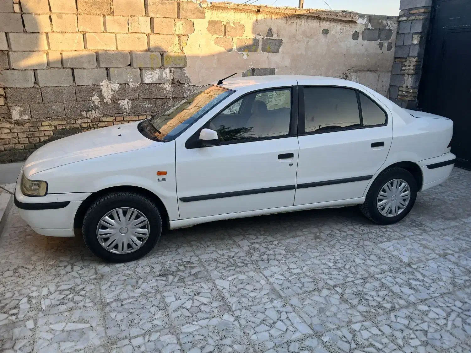 سمند ۹۸ سفید فول|خودرو سواری و وانت|خرمشهر, |دیوار