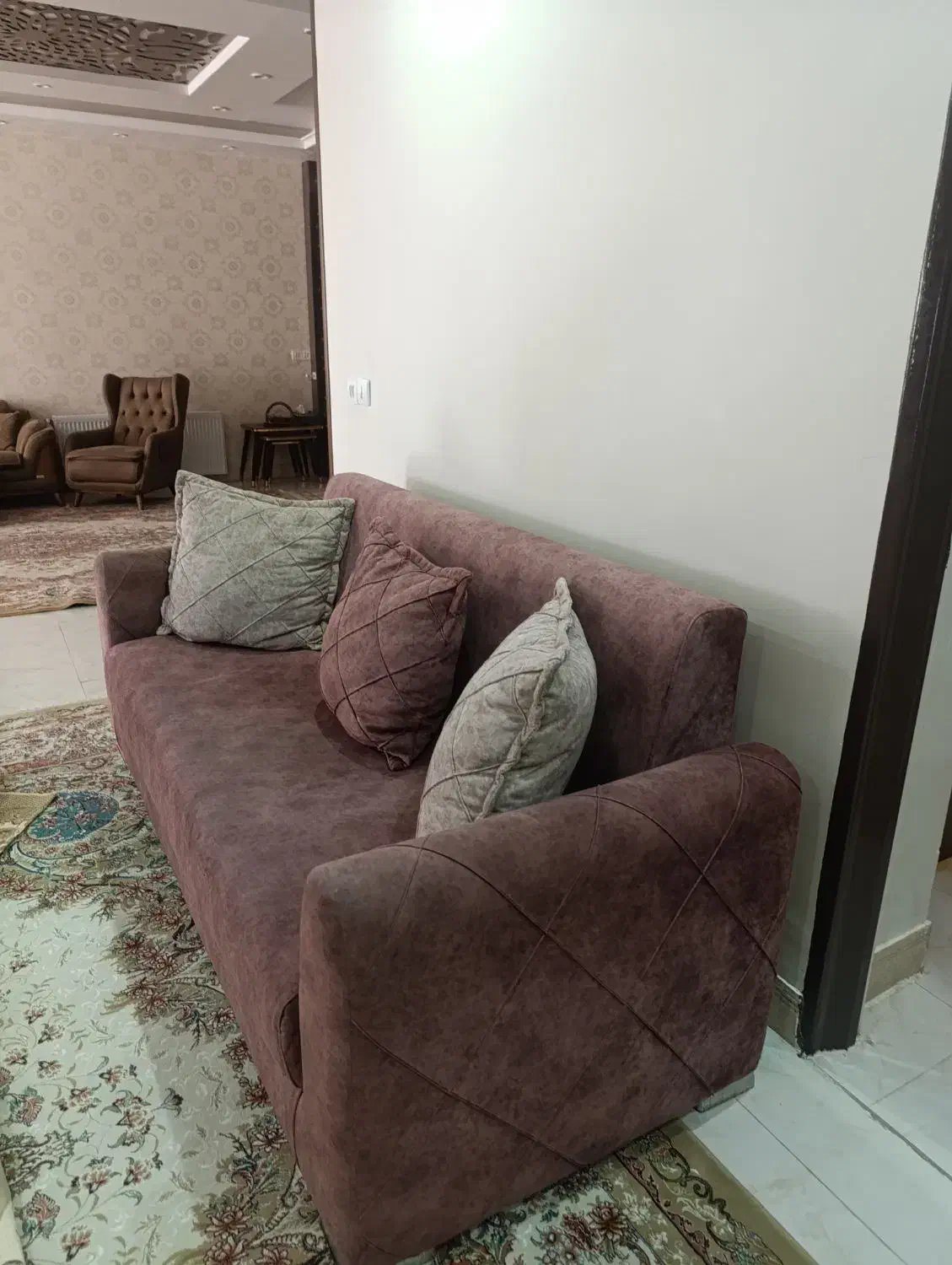 مبلمان 9نفر راحتی|مبلمان خانگی و میز عسلی|شاهینشهر, مخابرات (شهید بهشتی)|دیوار