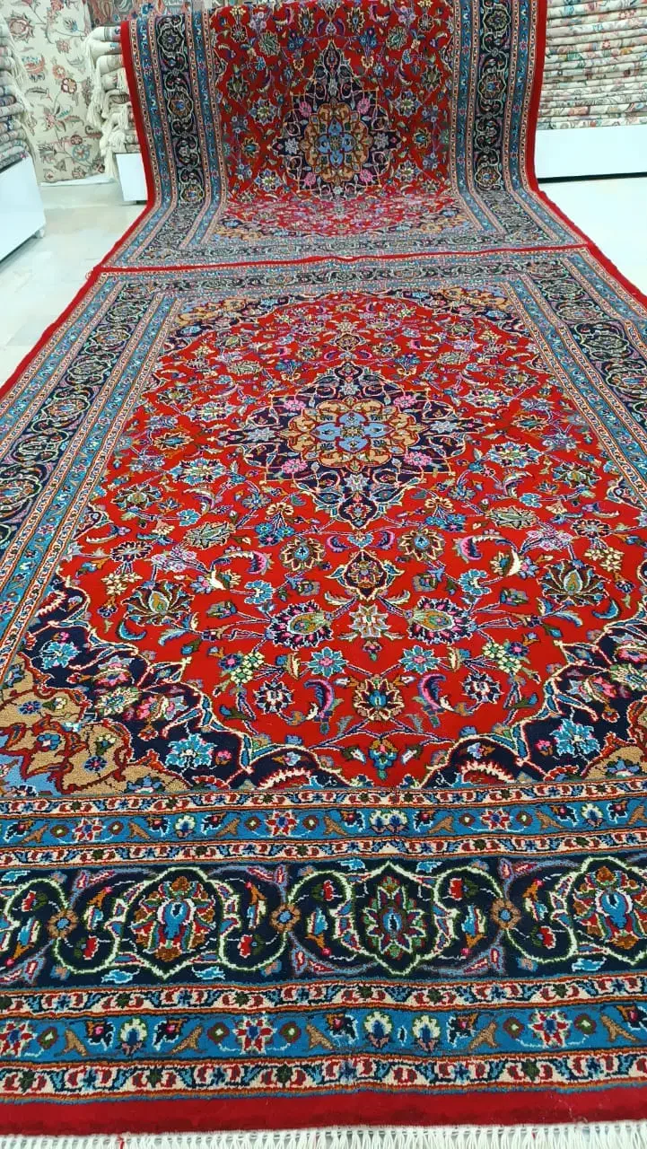 جفت ۶ متری فرش دستباف کاشمر|فرش|کاشمر, |دیوار