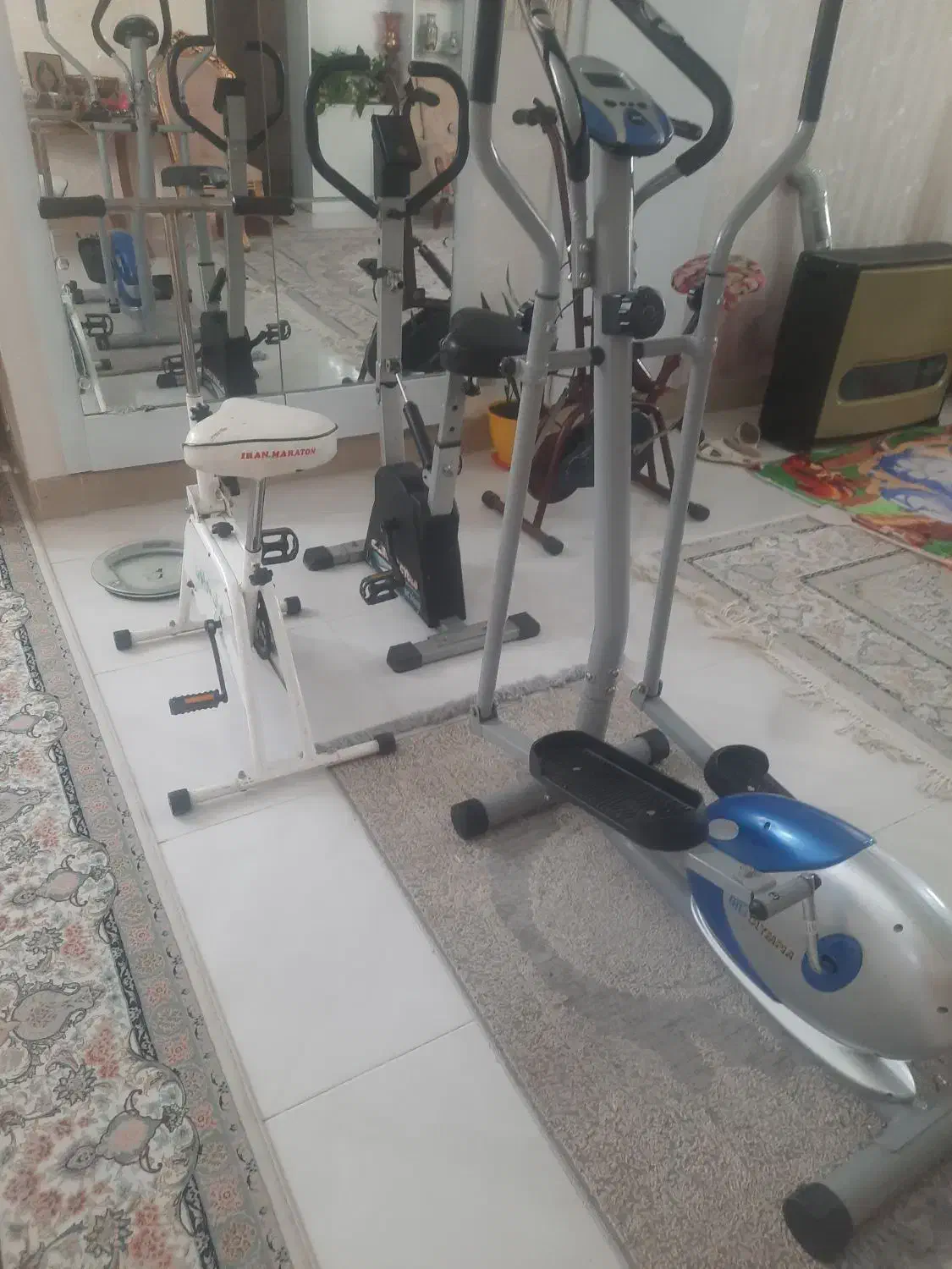 دوچرخه ثابت و الپتیکال برای لاغری و تقویتی|تجهیزات ورزشی|اصفهان, سپاهانشهر|دیوار