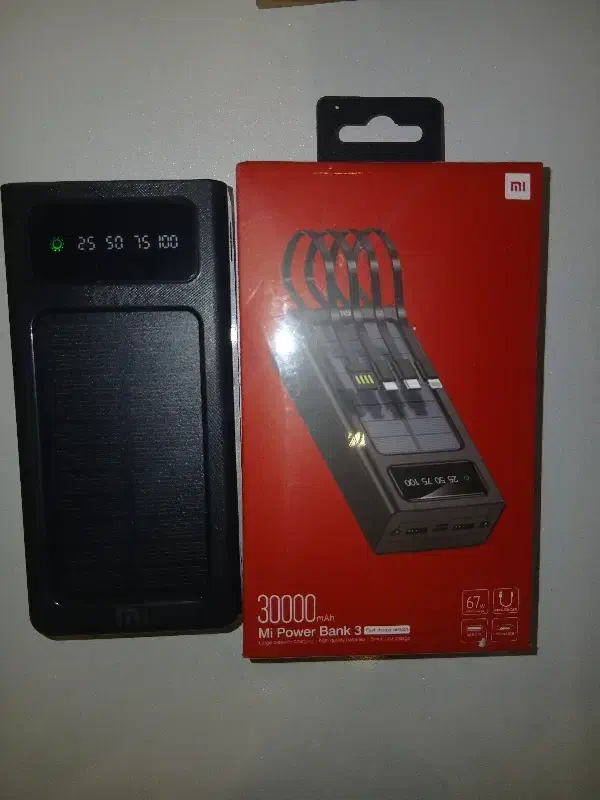 پاور بانک اصلی( ۳۰ هزار شیاومی)(پخش عمده و تکی)|لوازم جانبی موبایل و تبلت|قرچک, شهرک طلائیه|دیوار