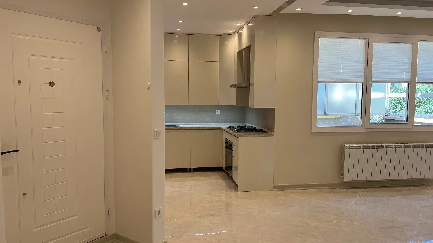 آپارتمان ۲ خوابه بازسازی کامل منظریه جنوبی