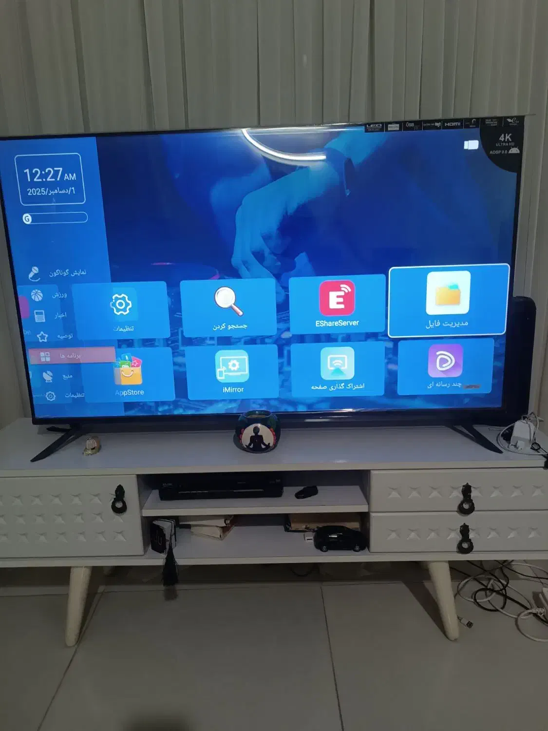 تلویزیون ۵۰اینج هیمالیا درحدنو|تلویزیون و پروژکتور|مشهد, ایثارگران|دیوار