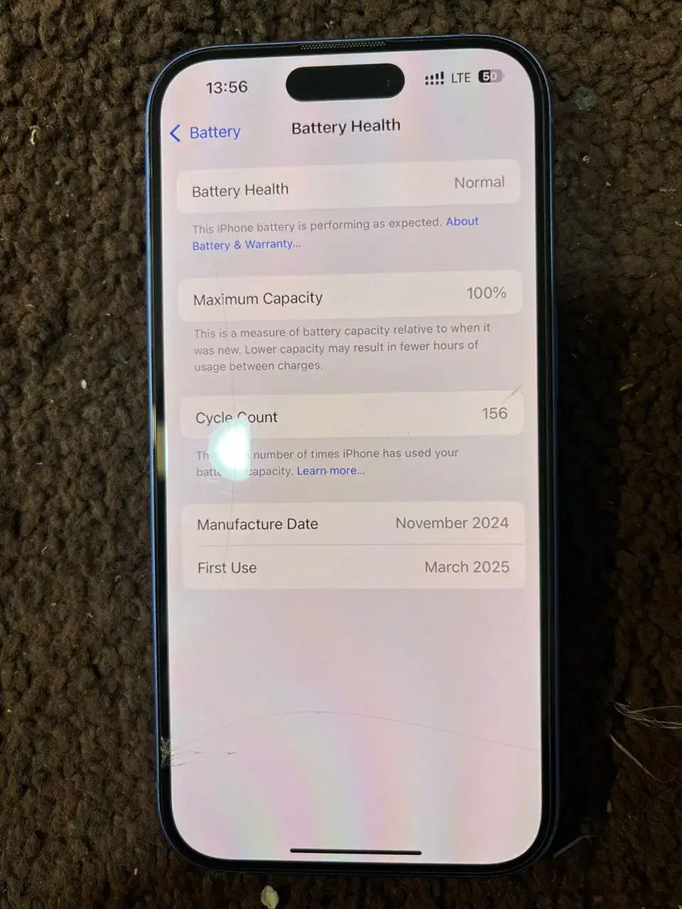 ایفون ۱۶ نرمال ابی|موبایل|کرج, مجتمع صنفی صنعتی|دیوار