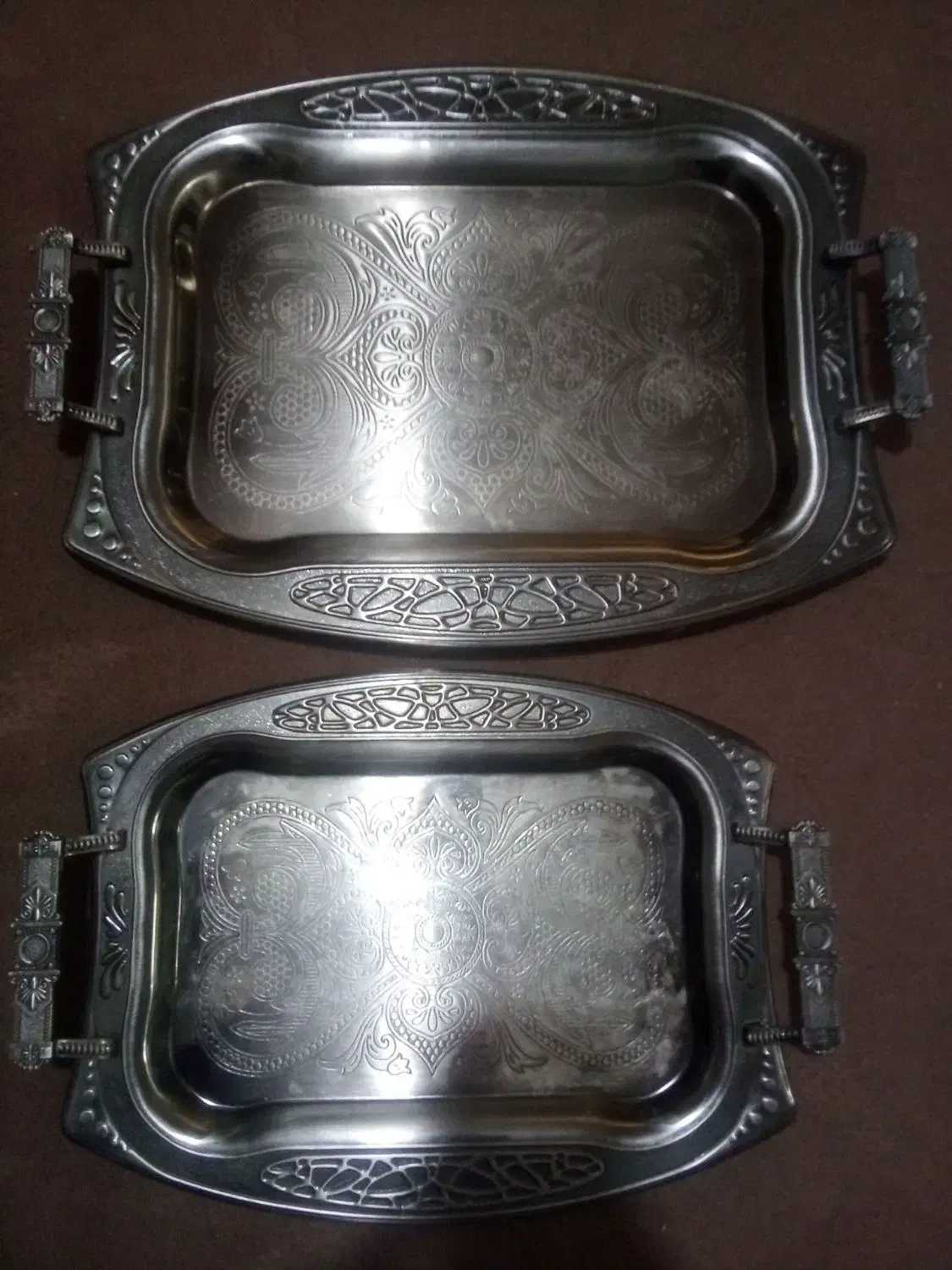 دوعدد سینی|آب‌چکان و نظم‌دهنده ظروف|مشهد, شهرک شهید باهنر|دیوار