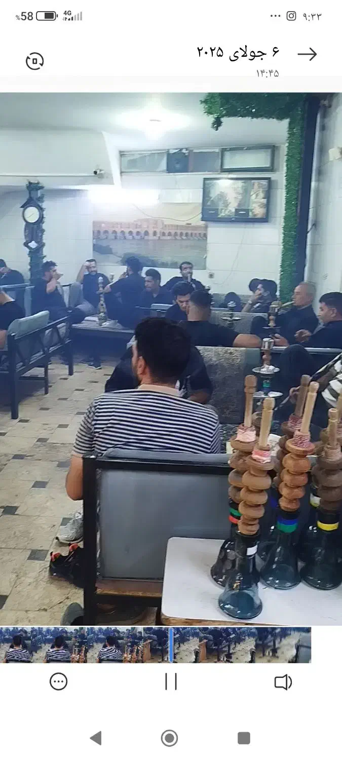 واگذاری کلیدی چایخانه در حال کار با دخل خوب|اجارهٔ مغازه و غرفه|اصفهان, جاوان|دیوار