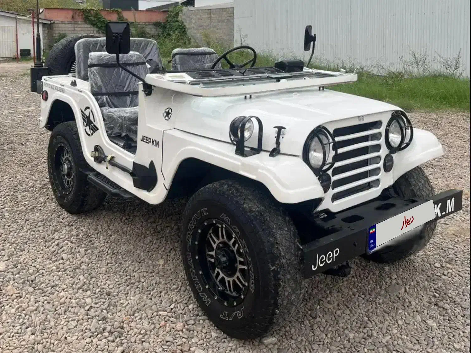 جیپ کاام (با چادر اصلی،اهنکشی افرودی نردبان جنگلی)|خودرو سواری و وانت|لنگرود, |دیوار