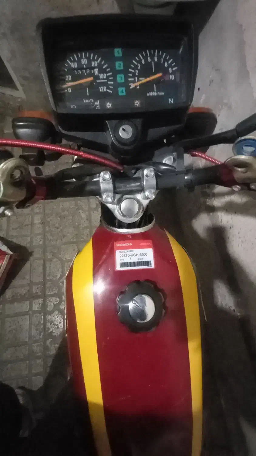 هندا۲۰۰ مدل۹۹|موتورسیکلت|کرج, کمال‌شهر|دیوار