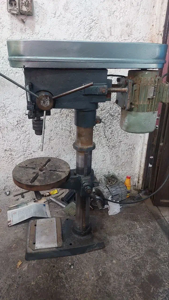 دریل ایستاده ستونی و فارسی برصندوقی الومنیوم|ابزارآلات|شیراز, دوکوهک|دیوار