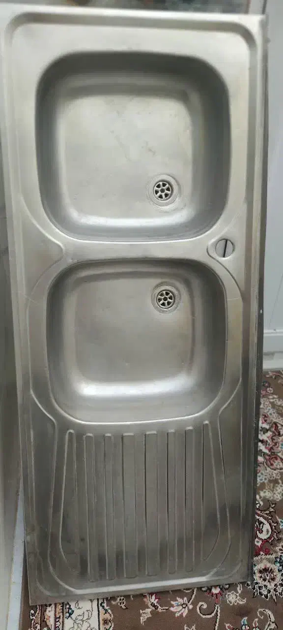 سینک ظرفشویی|آب‌چکان و نظم‌دهنده ظروف|نهاوند, |دیوار